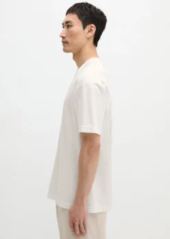 T-Shirt loose mit sommerlichem Rückenprint