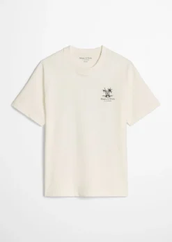 T-Shirt loose mit sommerlichem Rückenprint