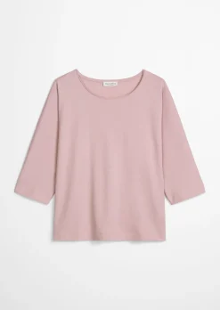 T-Shirt oversize aus Feinstrick-Jersey