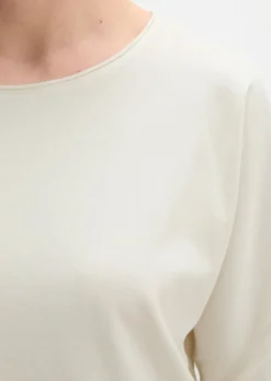 T-Shirt oversize aus Feinstrick-Jersey