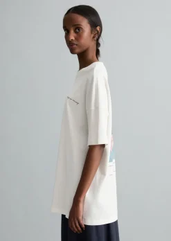 T-Shirt oversized aus Heavy Jersey