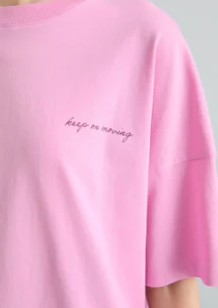 T-Shirt oversized aus Heavy Jersey