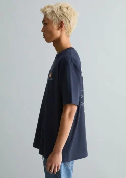 T-Shirt oversized mit Rückenprint