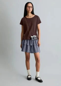 T-Shirt regular aus Basic Single Jersey