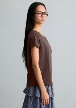 T-Shirt regular aus Basic Single Jersey