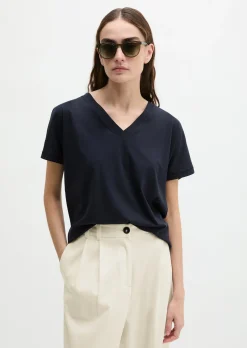 T-Shirt regular aus leichtem Single Jersey