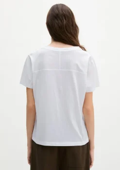 T-Shirt regular aus leichtem Single Jersey