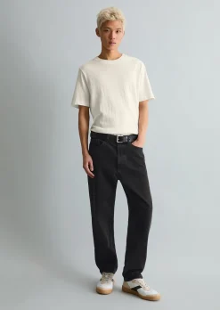 T-Shirt regular aus softer Slub-Jersey-Qualität