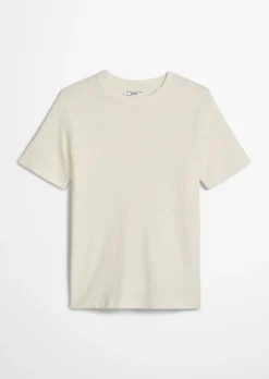 T-Shirt regular aus softer Slub-Jersey-Qualität