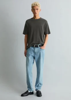 T-Shirt regular aus softer Slub-Jersey-Qualität