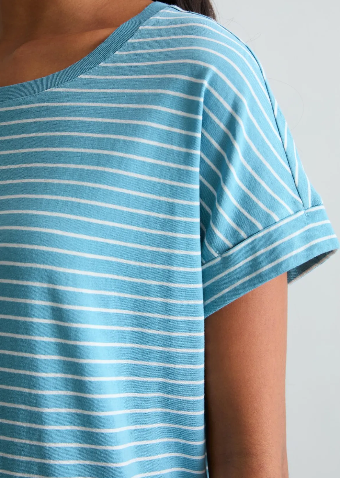 T-Shirt regular aus weichem Single Jersey