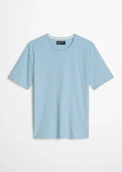 T-Shirt regular aus weichem Slub-Jersey
