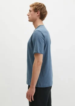 T-Shirt regular aus weichem Slub-Jersey