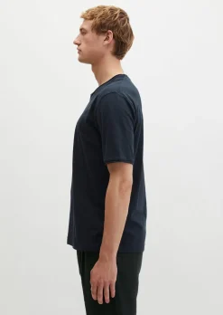 T-Shirt regular aus weichem Slub-Jersey