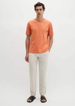 T-Shirt regular aus weichem Slub-Jersey