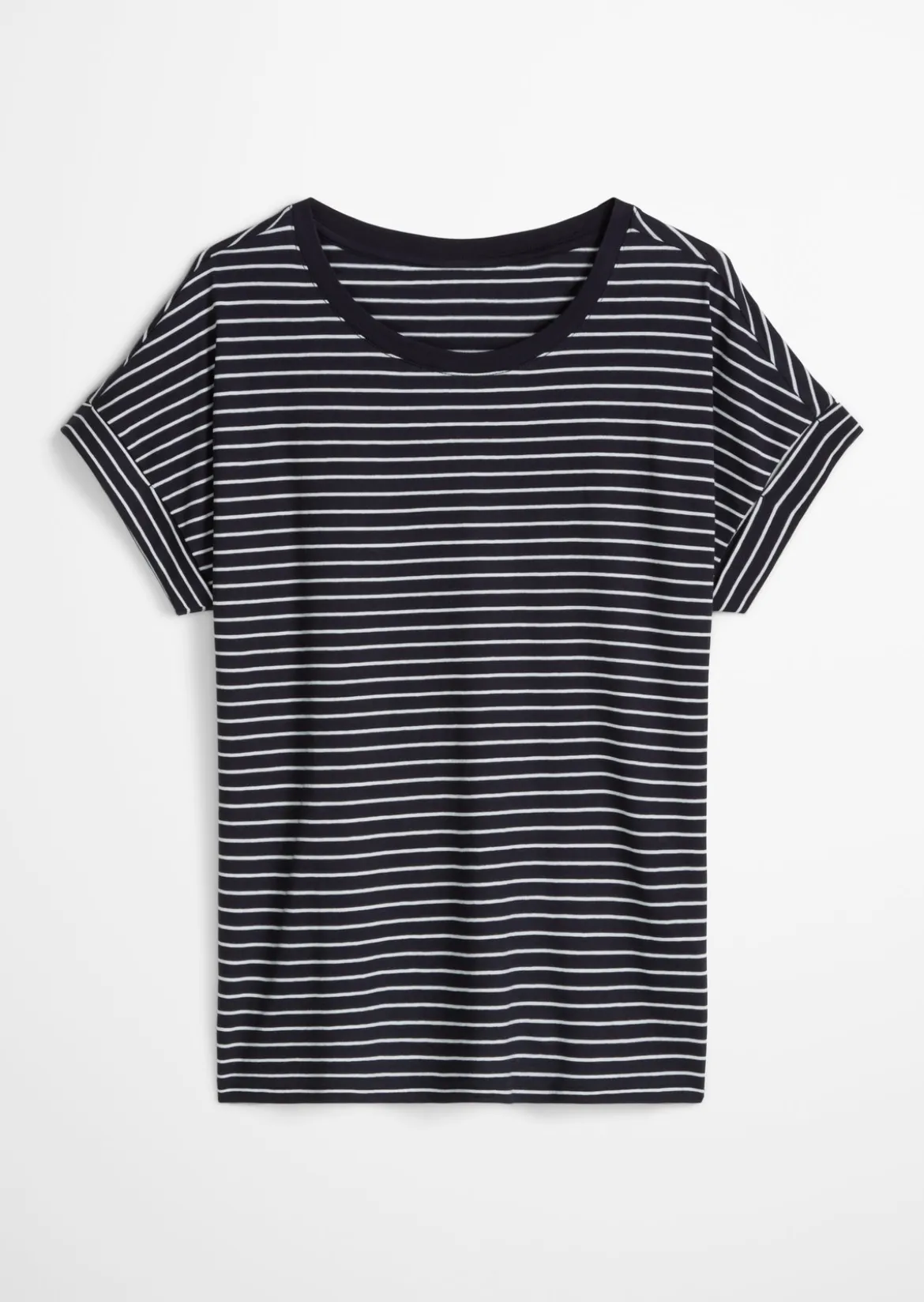 T-Shirt regular aus weichem Single Jersey