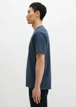 T-Shirt regular garment-dyed aus reiner Bio-Baumwolle