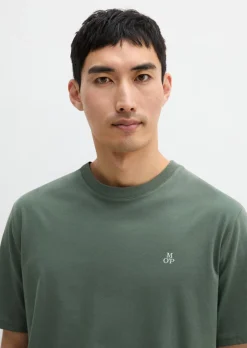 T-Shirt regular garment-dyed aus reiner Bio-Baumwolle
