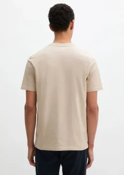 T-Shirt regular garment-dyed aus reiner Bio-Baumwolle