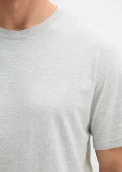 T-Shirt regular garment-dyed aus reiner Bio-Baumwolle