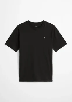 T-Shirt regular garment-dyed aus reiner Bio-Baumwolle