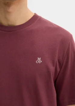 T-Shirt regular garment-dyed aus reiner Bio-Baumwolle