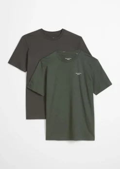 T-Shirt regular im 2er Pack