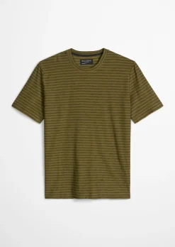 T-Shirt regular in softem Slub-Jersey