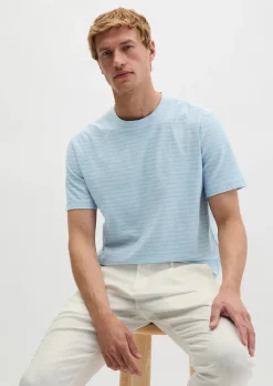 T-Shirt regular in softem Slub-Jersey