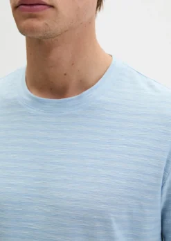 T-Shirt regular in softem Slub-Jersey
