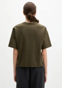 T-Shirt relaxed aus Interlock-Jersey