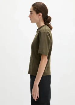 T-Shirt relaxed aus Interlock-Jersey