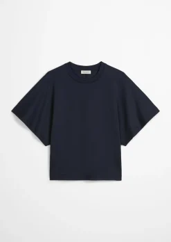 T-Shirt relaxed aus Interlock-Jersey