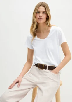 T-Shirt relaxed aus Organic Cotton Single Jersey