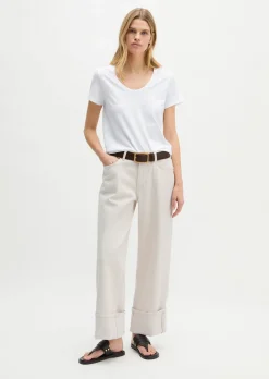 T-Shirt relaxed aus Organic Cotton Single Jersey