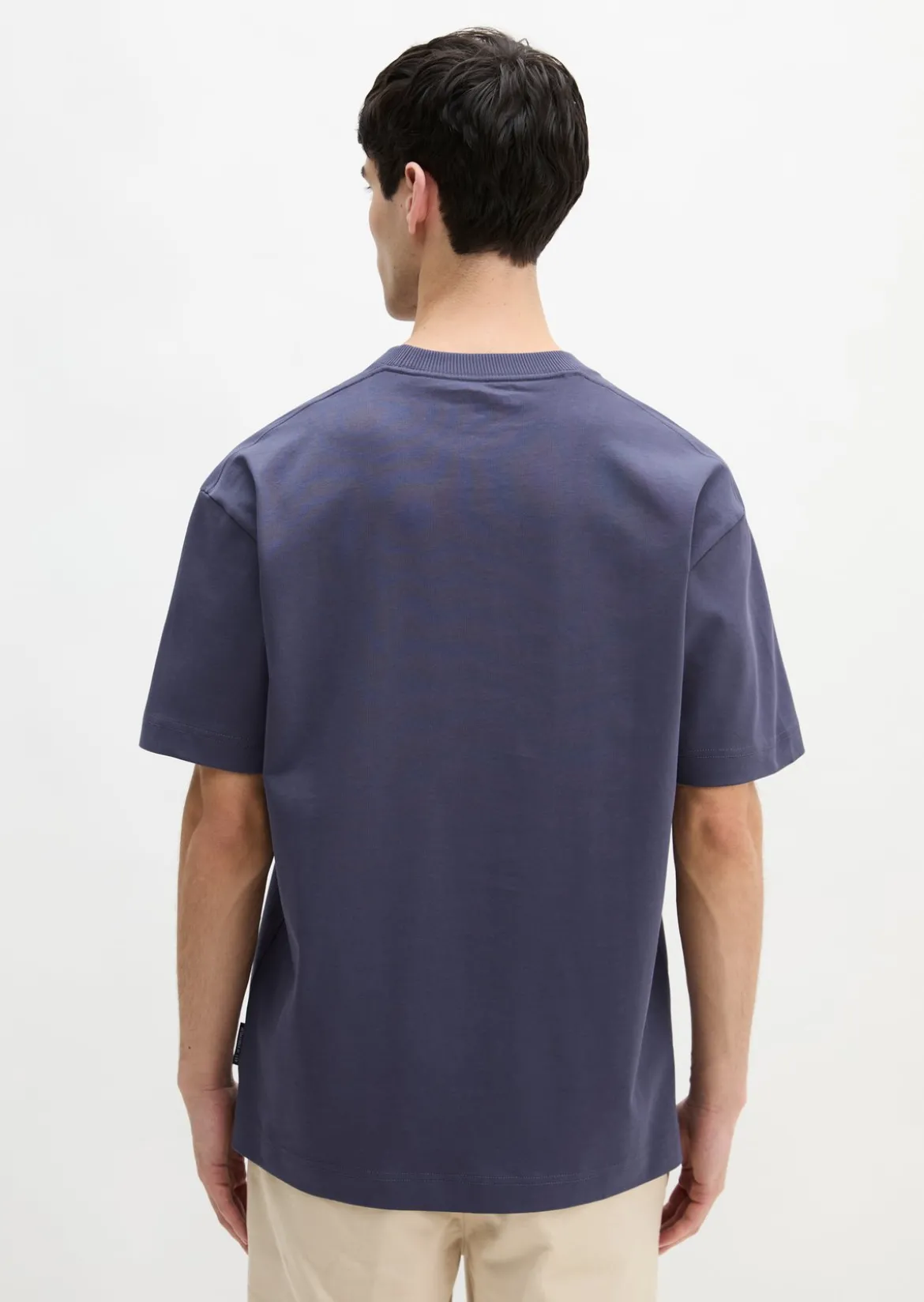 T-Shirt relaxed aus schwerem Bio-Baumwoll-Jersey