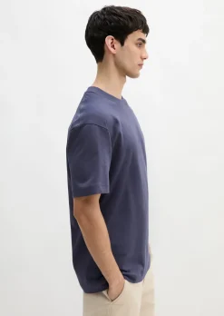 T-Shirt relaxed aus schwerem Bio-Baumwoll-Jersey