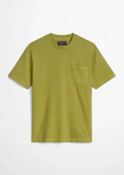 T-Shirt relaxed aus schwerem Bio-Baumwoll-Jersey
