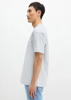 T-Shirt relaxed aus schwerem Bio-Baumwoll-Jersey