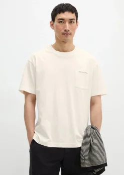 T-Shirt relaxed aus schwerem Bio-Baumwoll-Jersey