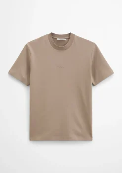 T-Shirt relaxed aus schwerem Bio-Baumwoll-Jersey