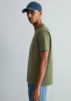 T-Shirt relaxed aus schwerem Bio-Baumwoll-Jersey