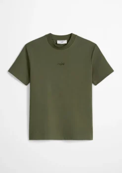 T-Shirt relaxed aus schwerem Bio-Baumwoll-Jersey