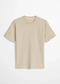 T-Shirt relaxed aus schwerem Bio-Baumwoll-Jersey