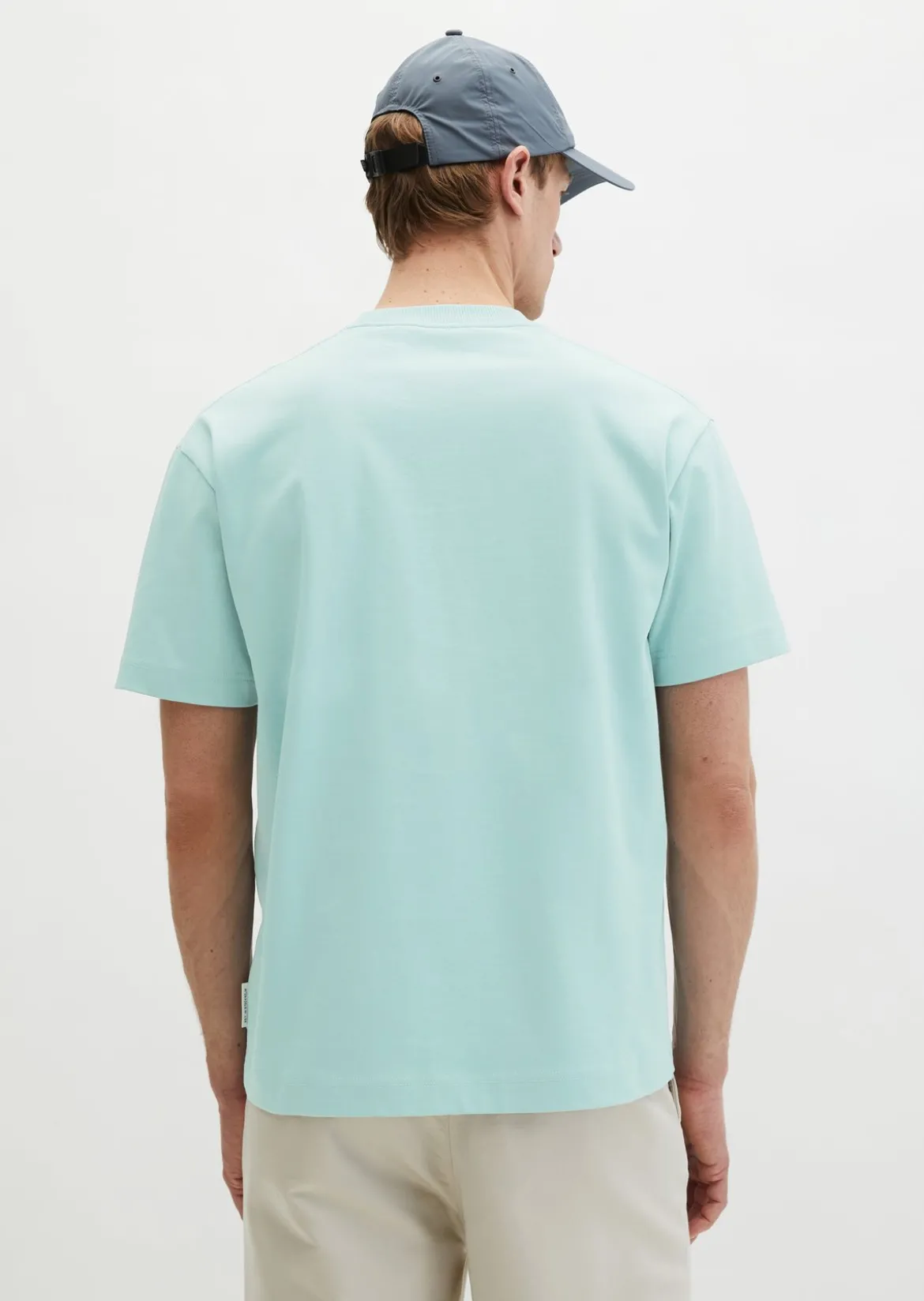 T-Shirt relaxed aus schwerem Bio-Baumwoll-Jersey