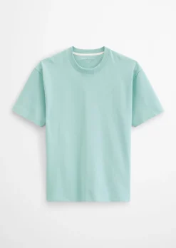 T-Shirt relaxed aus schwerem Bio-Baumwoll-Jersey