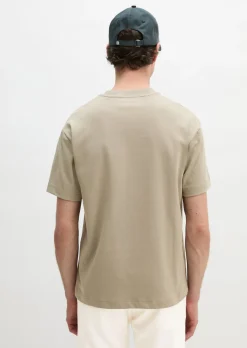 T-Shirt relaxed aus schwerem Bio-Baumwoll-Jersey