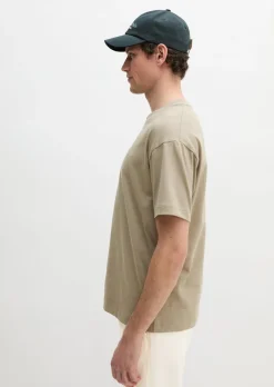 T-Shirt relaxed aus schwerem Bio-Baumwoll-Jersey