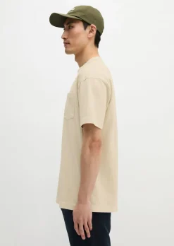 T-Shirt relaxed aus schwerem Bio-Baumwoll-Jersey