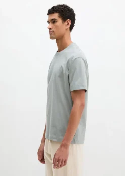 T-Shirt relaxed aus schwerem Bio-Baumwoll-Jersey